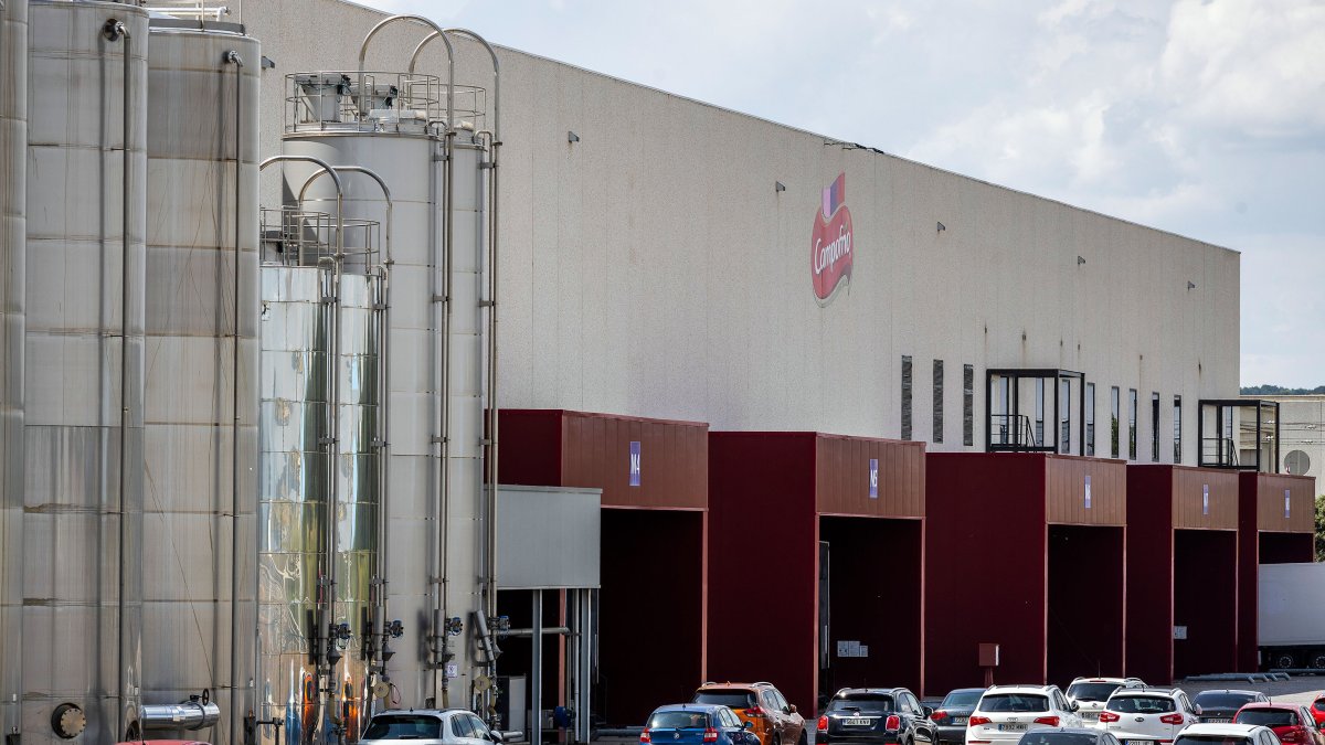 Imagen de la fábrica de Campofrío en Burgos.