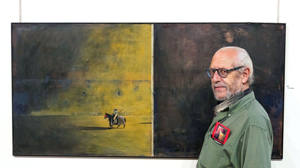 Luiso Orte toma el claustro del Monasterio de San Juan con 'Taurios'