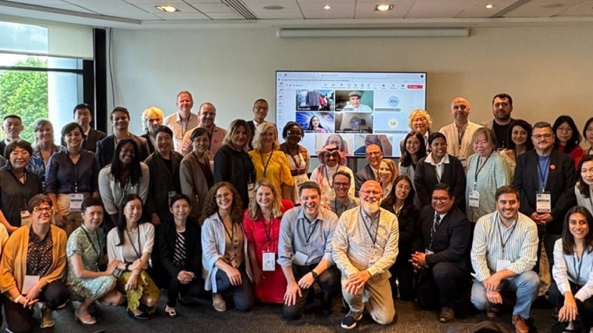 Imagen de los representantes de la Ciudades Creativas de la Gastronomía.