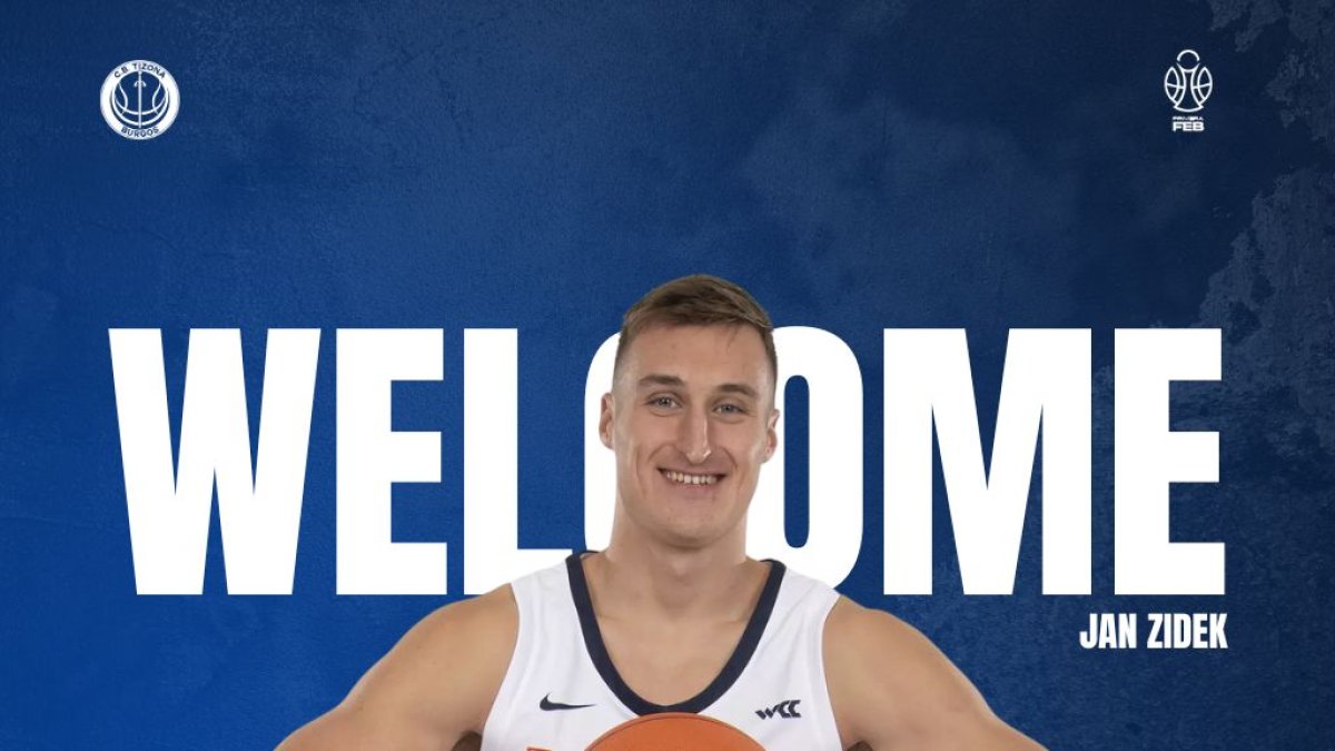 Jan Zidek, fichaje del Grupo Ureta Tizona Burgos.
