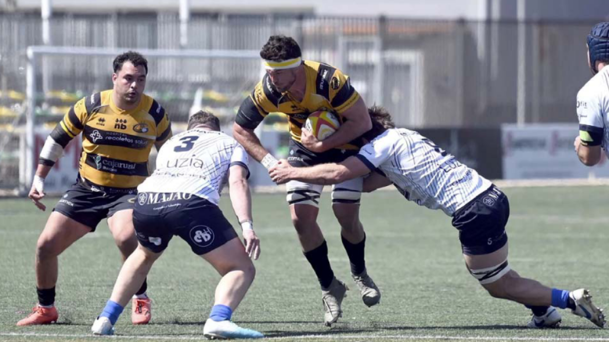 Wanegaar, durante un partido con el Recoletsa Burgos Caja Rural.