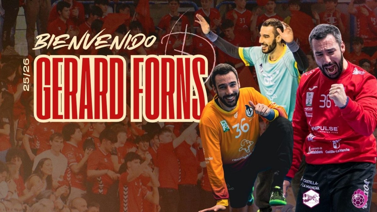 Gerard Forns refuerza la portería del UBU San Pablo Burgos.