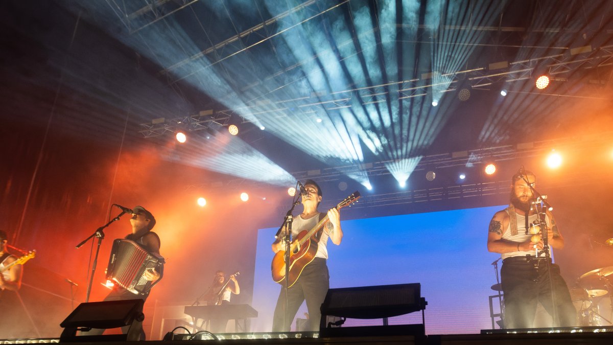 Imagen del concierto de La M.O.D.A.