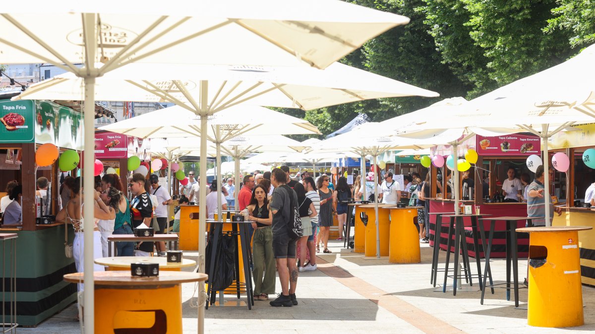 Imagen de la feria de tapas.