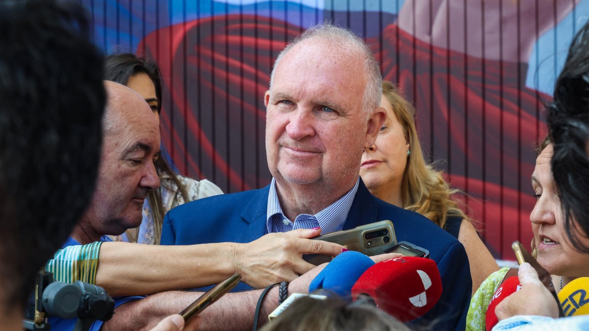 John Grimsaw, presidente de la Dance World Cup y enamorado confeso de Burgos.