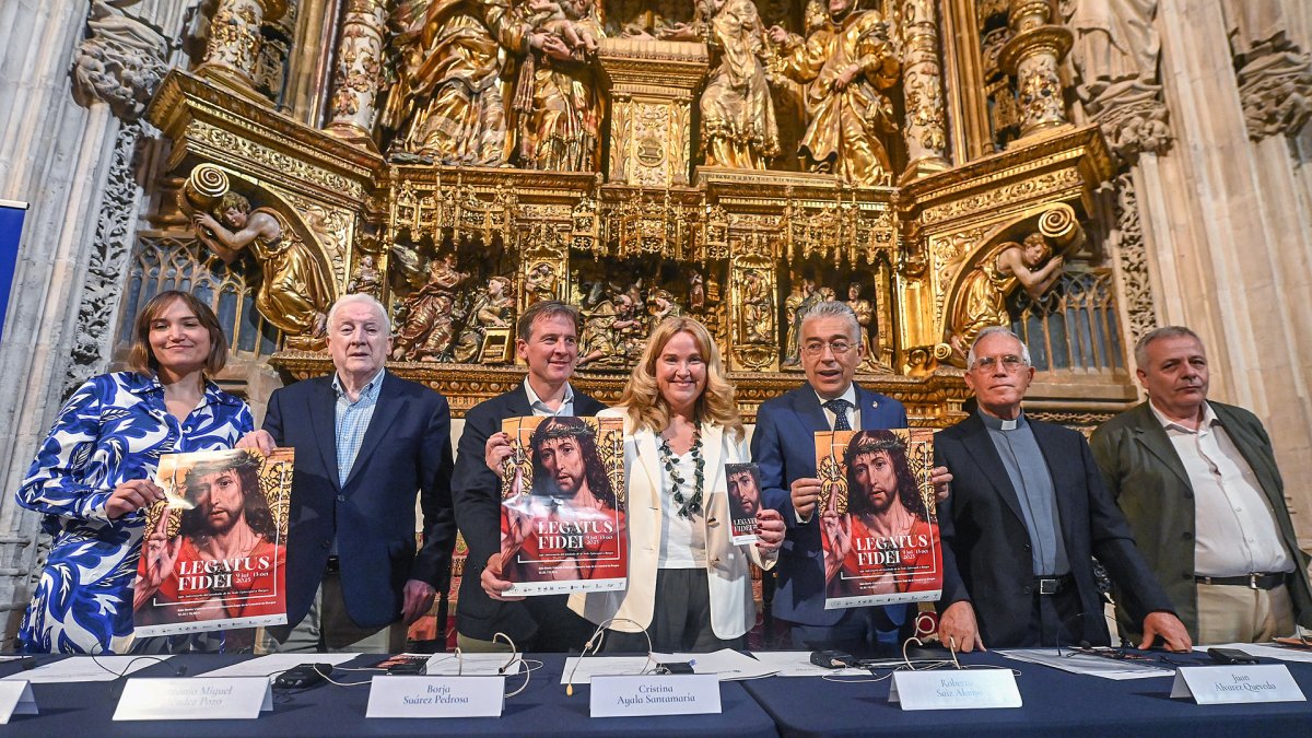 Presentación de la exposición ‘Legatus Fidei. 950 aniversario del traslado de la sede episcopal a Burgos’.