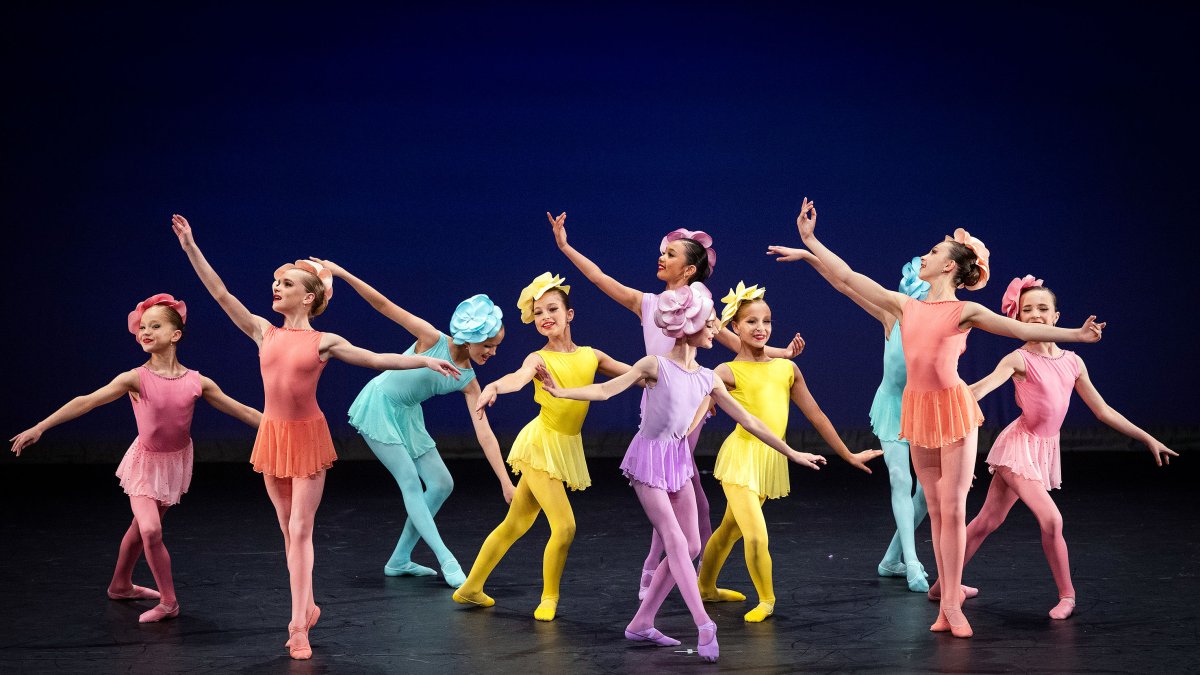 Imagen de una competición de grupo celebrada en la jornada del sabado de la Dance World Cup.