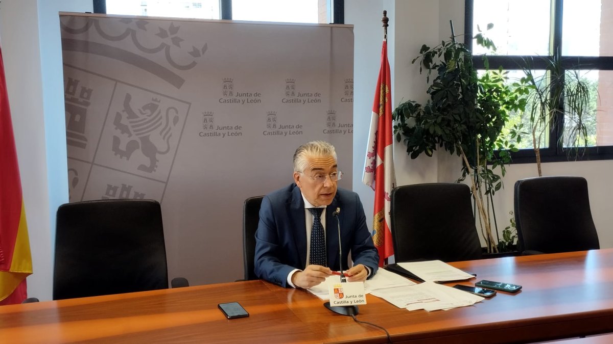 El delegado de la Junta en Burgos, Roberto Sáiz.