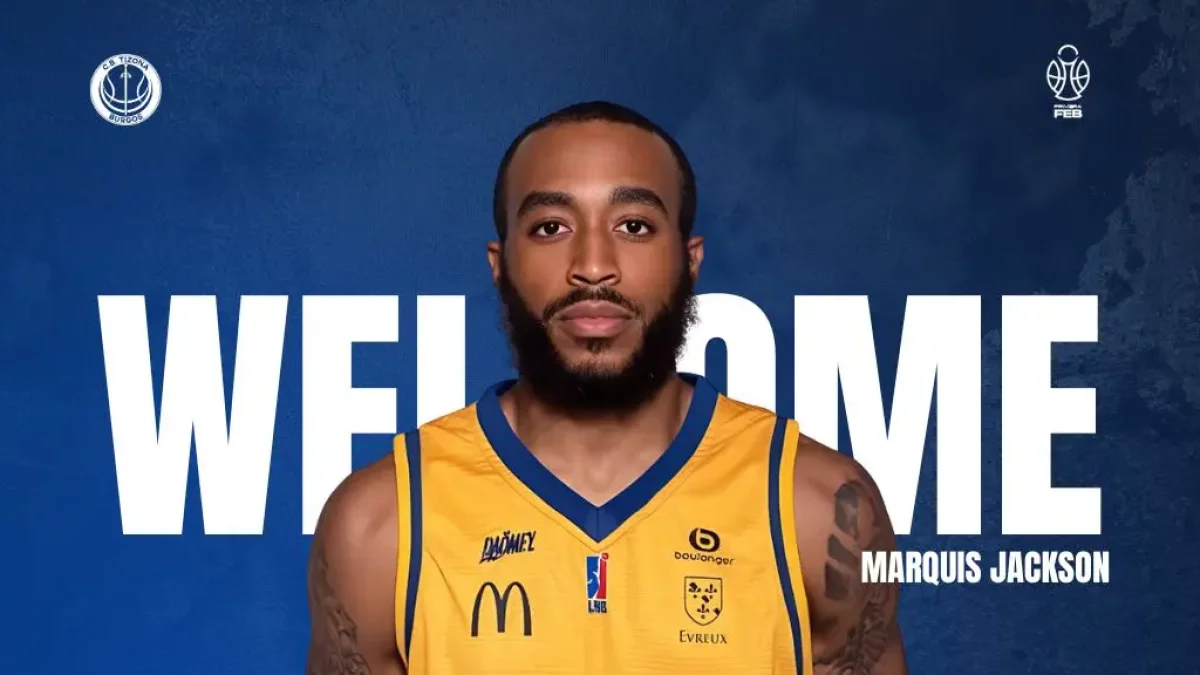 Marquis Jackson, nuevo jugador del Grupo Ureta Tizona Burgos.