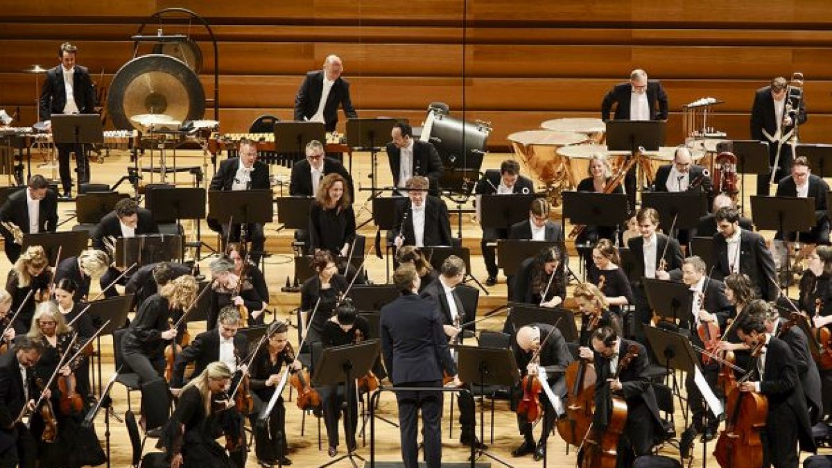 Imagen de la Orquesta Sinfónica de Castilla y León.
.