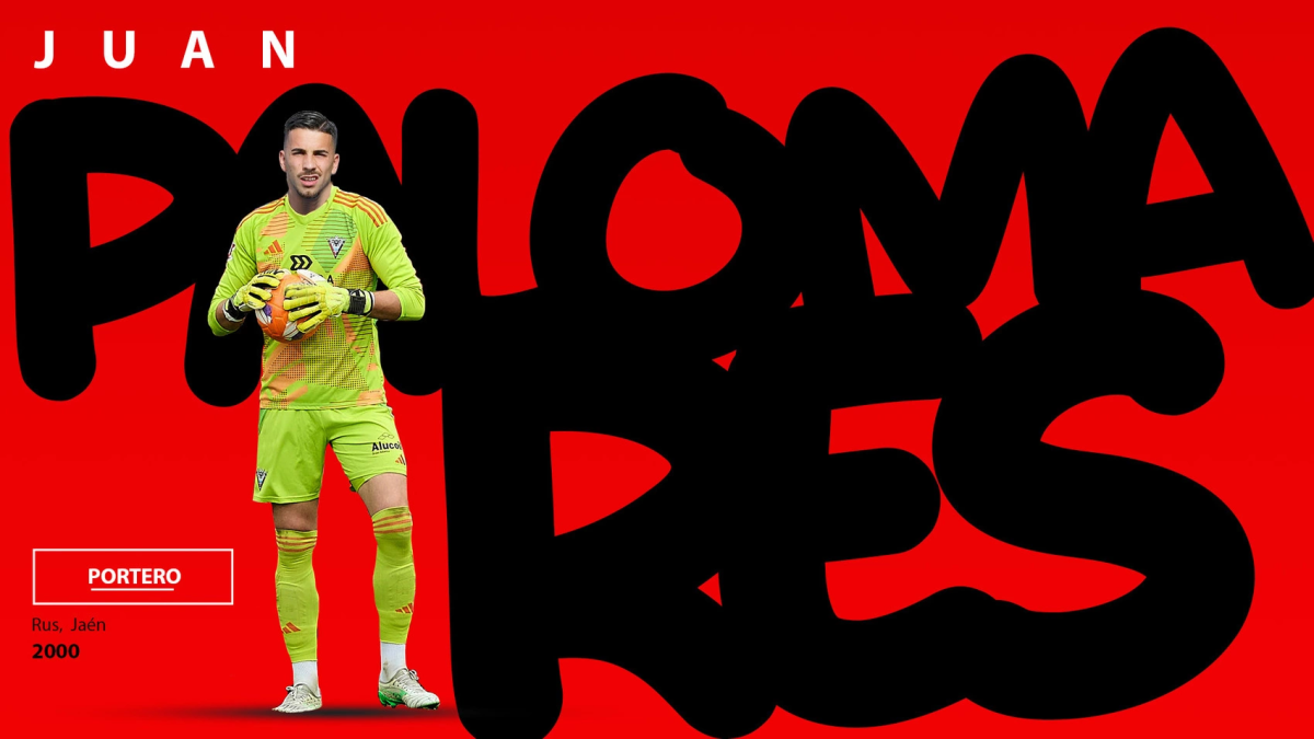 Juan Palomares, nuevo portero del Mirandés.