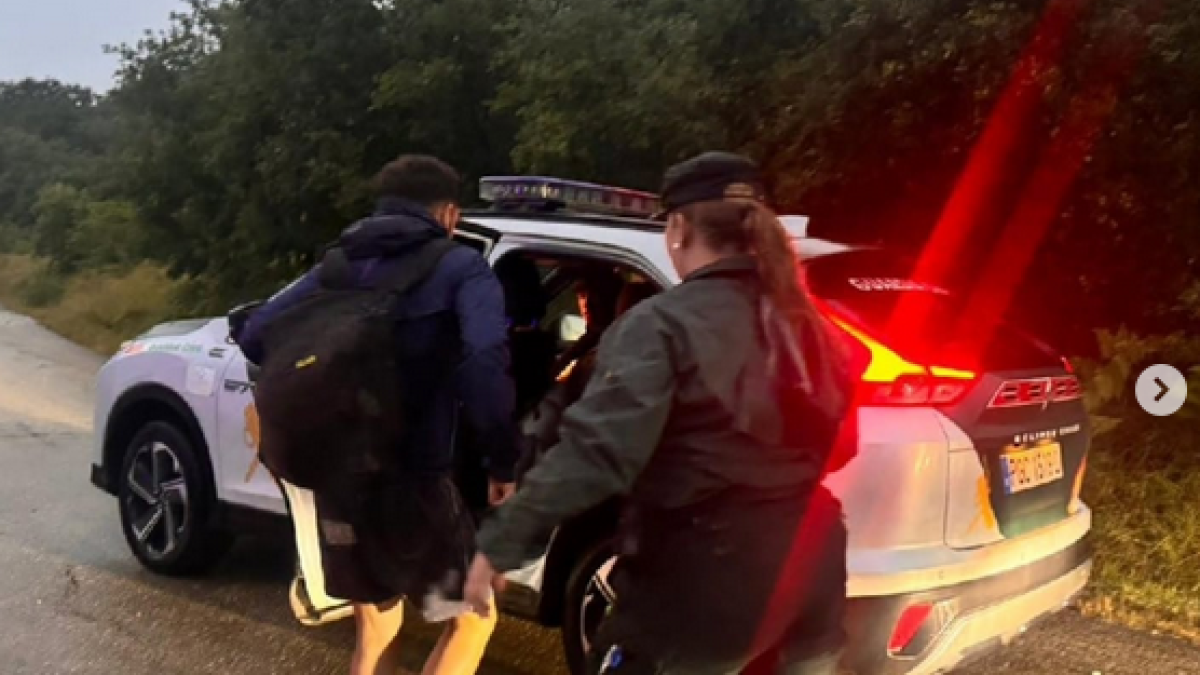 Imagen de una de las evacuaciones.