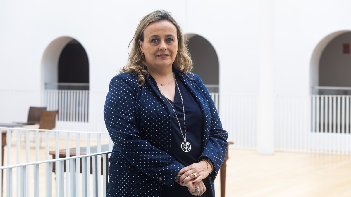 Blanca Subiñas, presidenta de la Audiencia de Burgos.