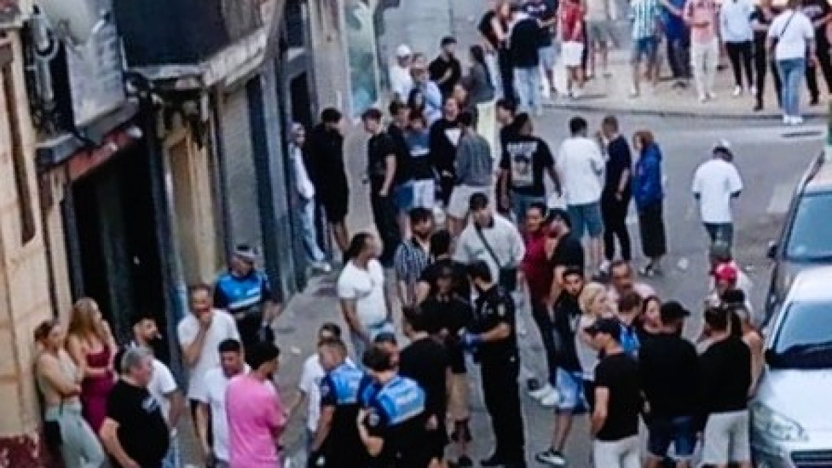 Imagen del lugar en el que se produjo la pelea en pasado domingo.