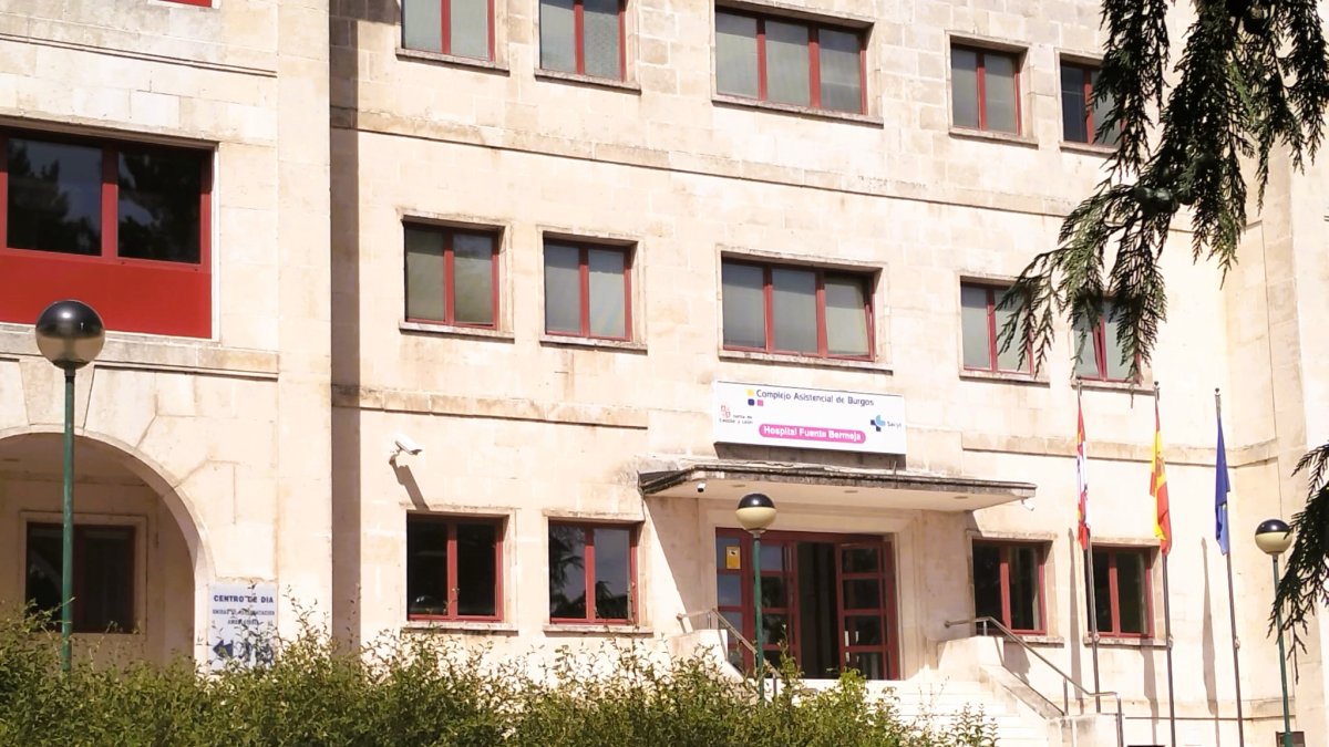 Imagen del hospital Fuente Bermeja en Burgos.