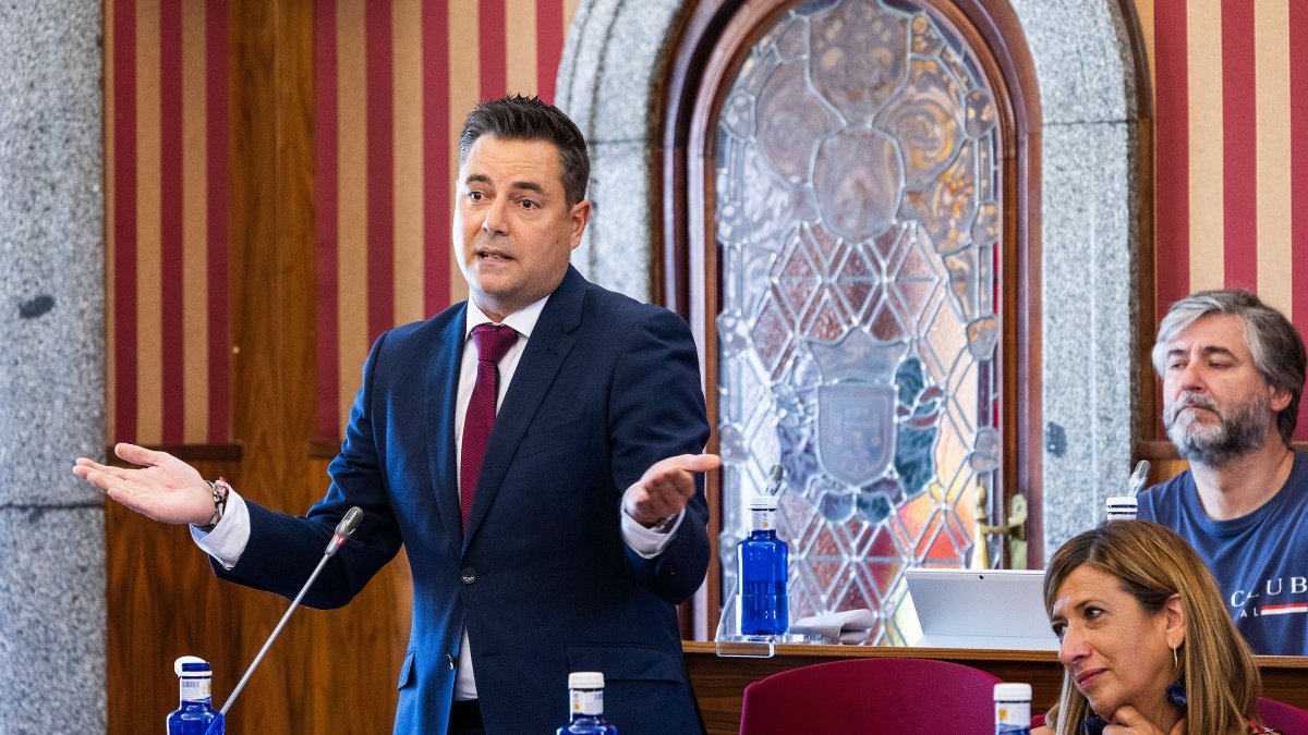 Daniel de la Rosa, en el debate sobre el Estado de la Ciudad.