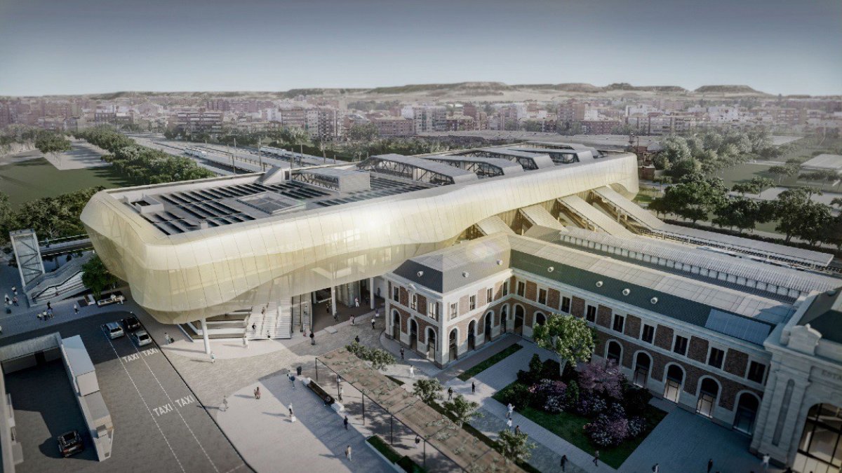 Archivo - Proyecto de reforma de la estación de Valladolid-Campo Grande.