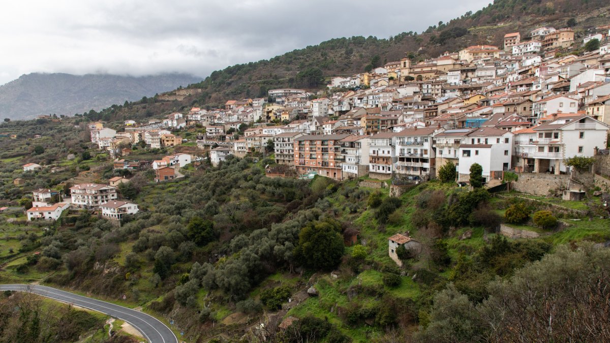 Archivo - Vista de Pedro Bernardo, a 1 de marzo de 2025, en Pedro Bernardo, Ávila, Castilla y León (España).
