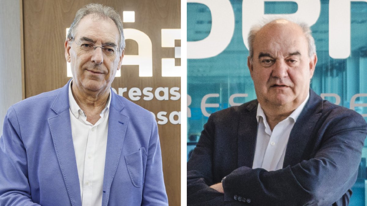 Miguel Ángel  Benavente y Andrés Hernando.