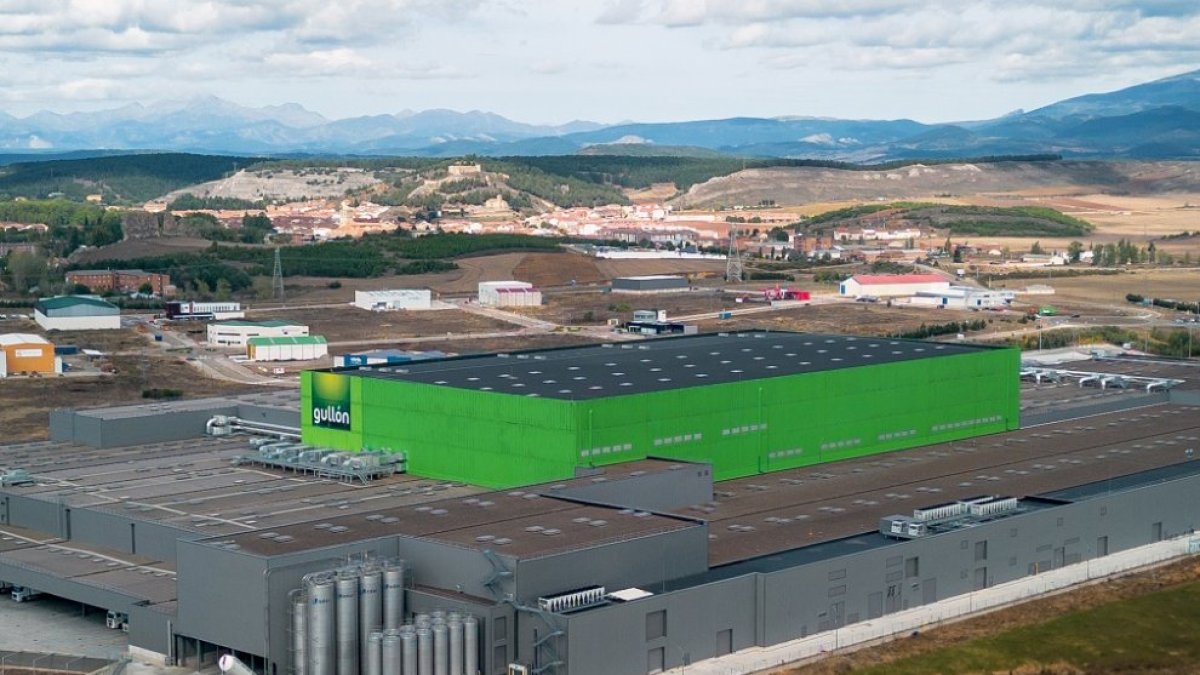 Fábrica de Galletas Gullón en Aguilar de Campoo.