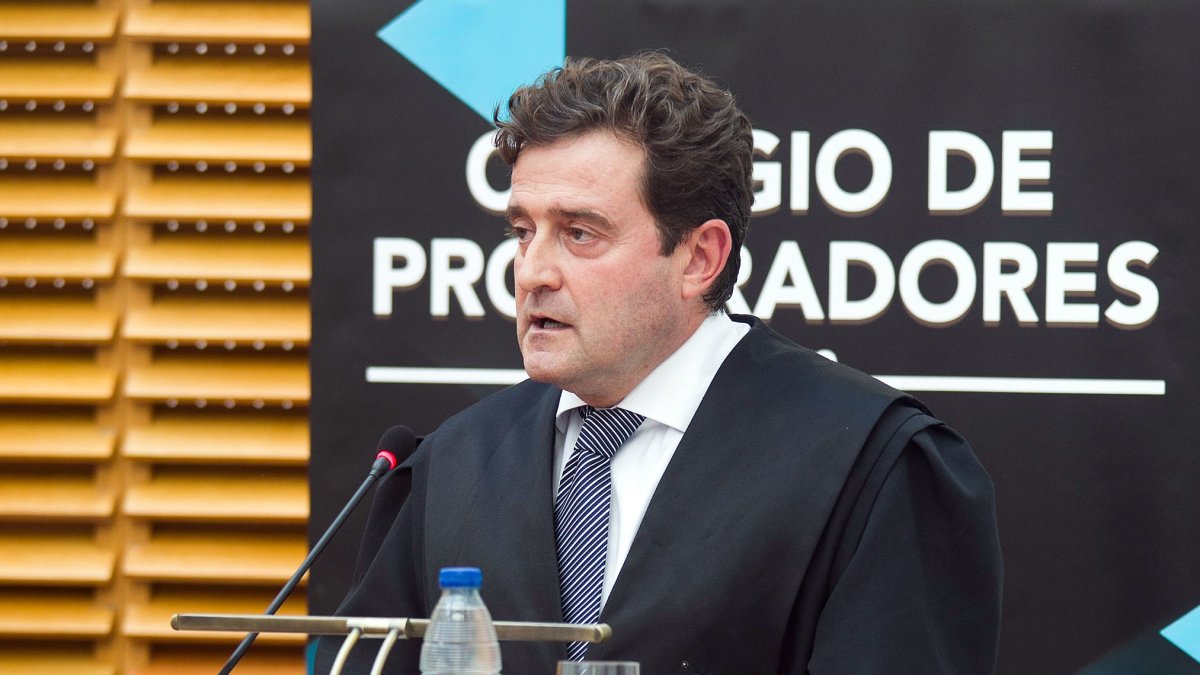Elías Gutiérrez, presidente del Consejo Regional de Procuradores.