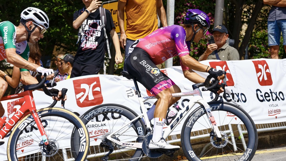 Daniel Cavia fue protagonista en la escapada del día.