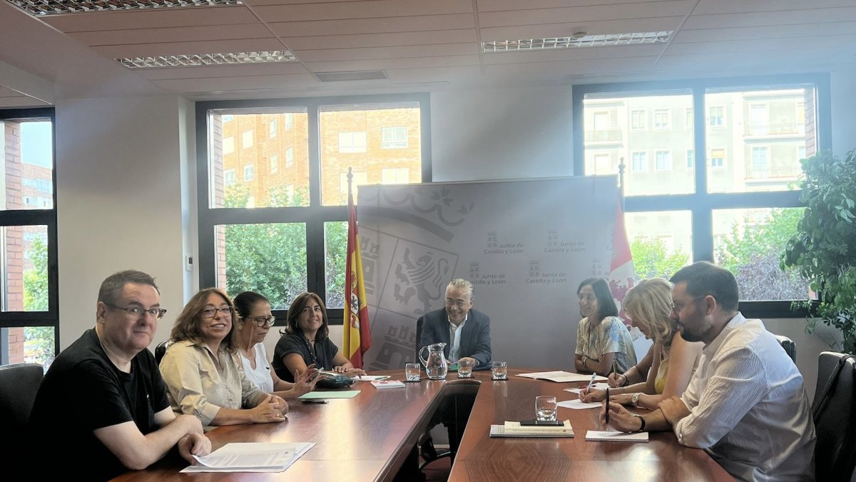Imagen de la reunión de la Comisión Territorial de Patrimonio Cultural.