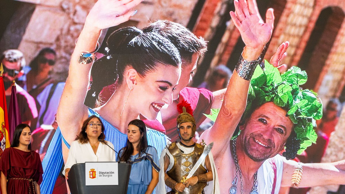 Presentación de la Fiesta de Baco.