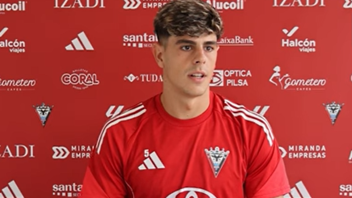 Adrián Pica, durante la rueda de prensa.