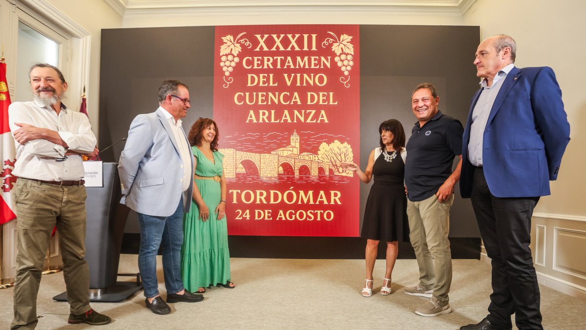 Presentación del certamen del Vino de Arlanza.