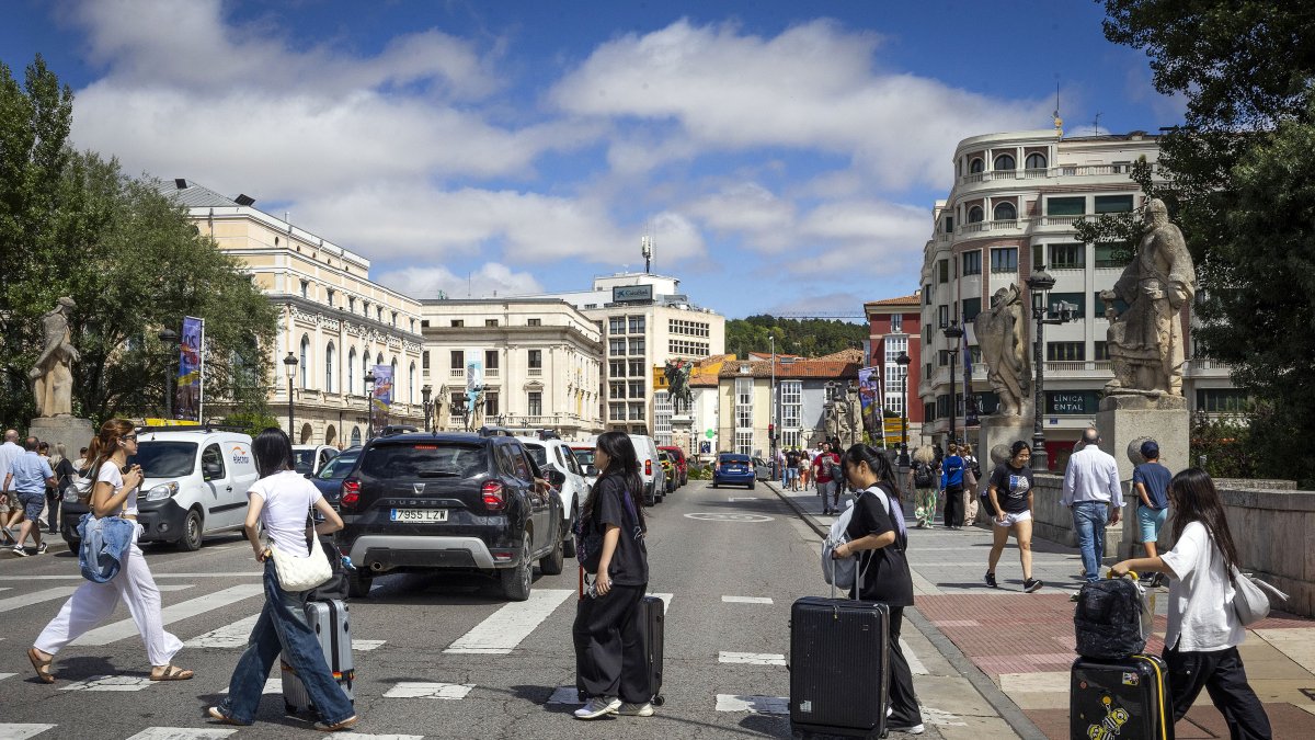 Los turistas extranjeros coparon las pernoctaciones en julio.