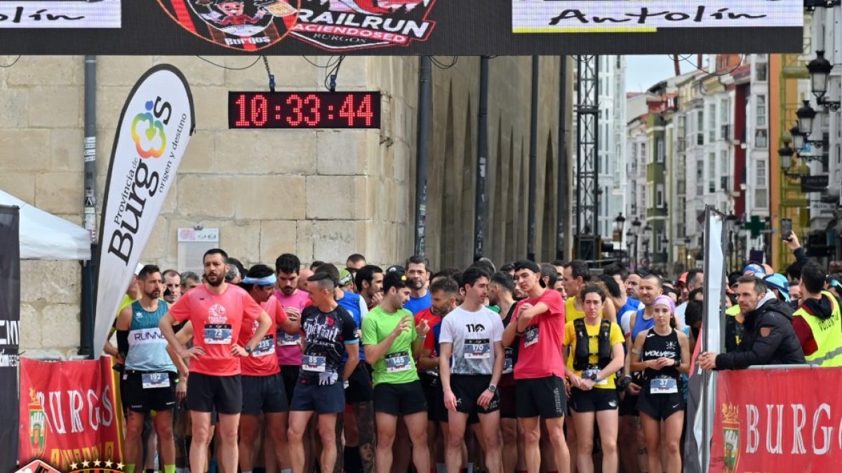 Participantes en una edición anterior de esta cita deportiva.