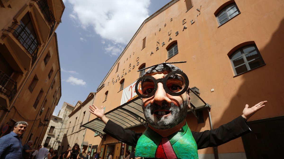 La viceconsejera de Acción Cultural, Mar Sancho, participa en la inauguración de la XXVIII Feria de Teatro de Castilla y León.
