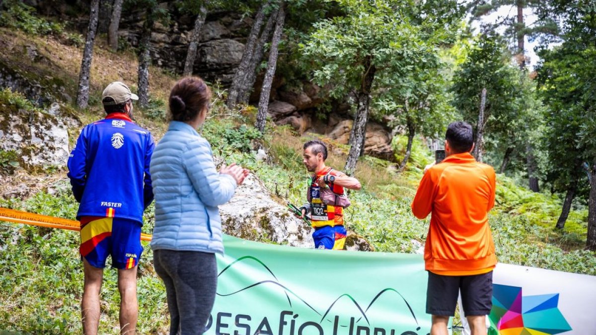 Un corredor durante la prueba del pasado año.