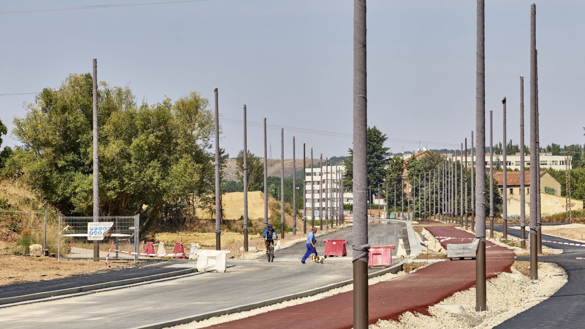 Así avanzan los trabajos en el tramo en obras, que ha supuesto una inversión de 2,8 millones de euros.