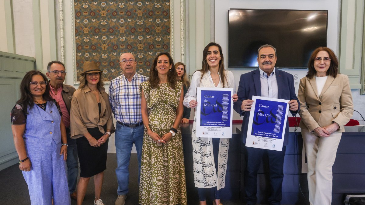 Presentación de la exposición sobre el 'Cantar de mio Cid' promovida por Entredessiguales.