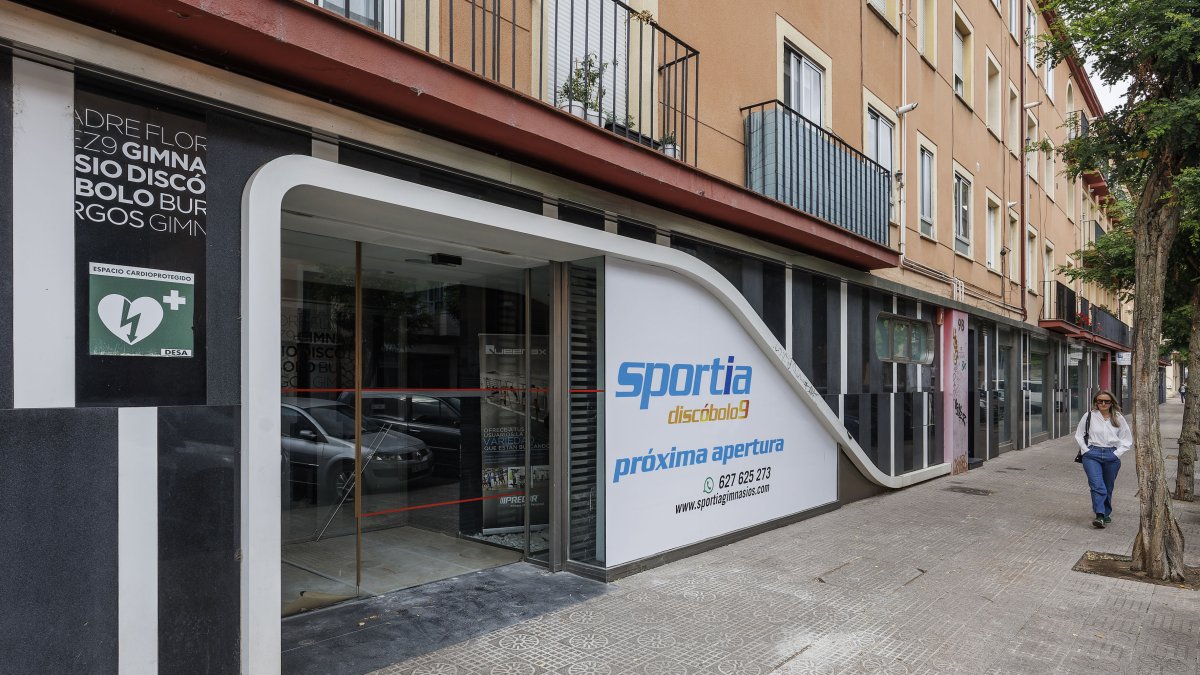 Instalaciones del futuro Sportia Dsicóbolo 9, en pleno barrio de Vadillos.