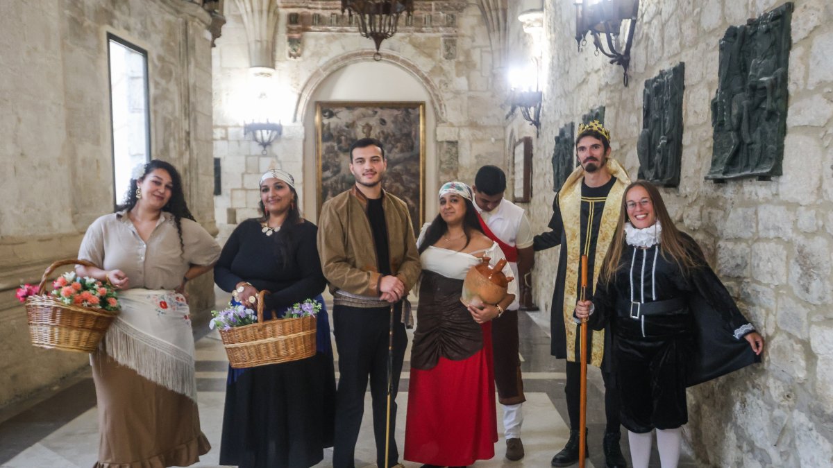 Secretariado Gitano recreó la solicitud de acceso a la Corona de Aragón en el año 1425