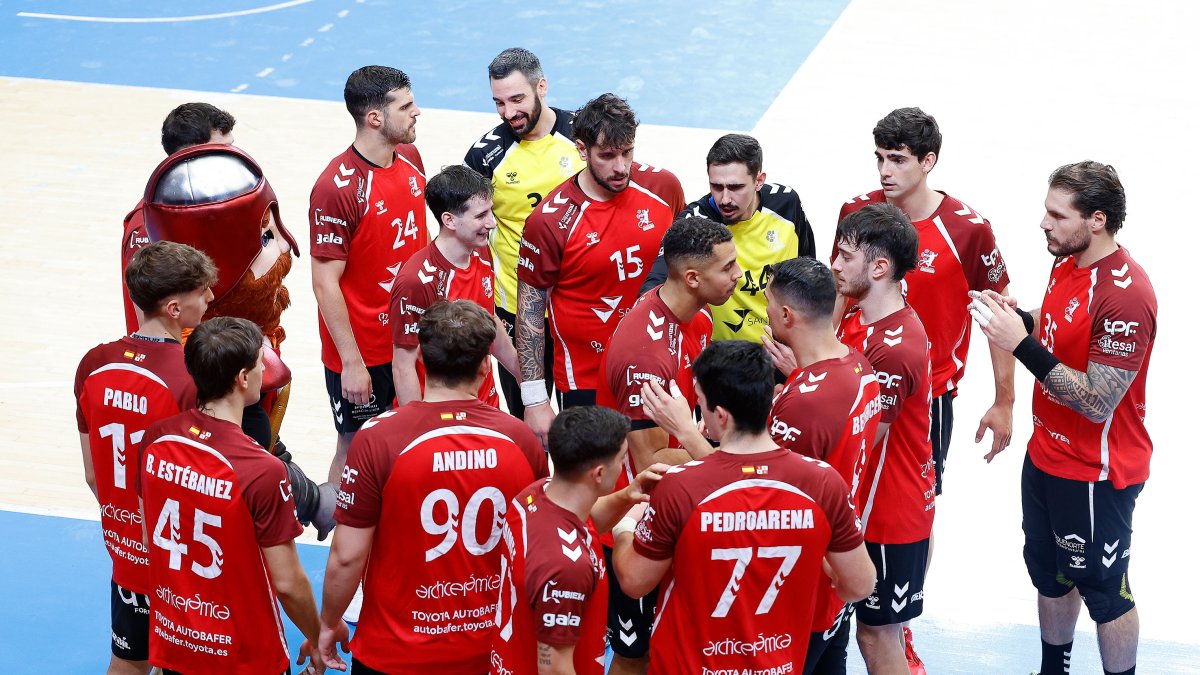 Imagen de archivo de los jugadores del UBU San Pablo Burgos 2031.