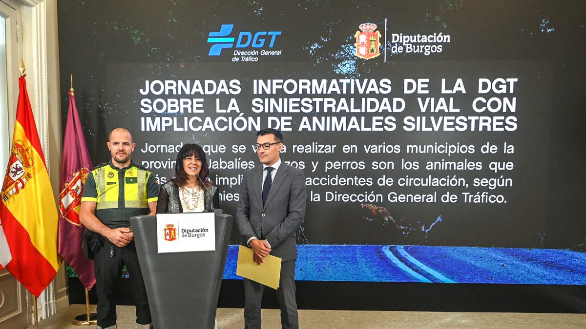 Imagen de la presentación de las jornadas de prevención de accidentes con animales.