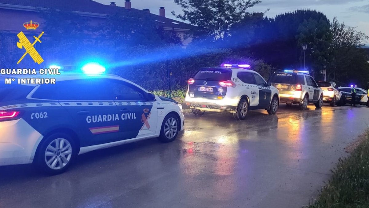 La Guardia Civil realizó un amplio despliegue.