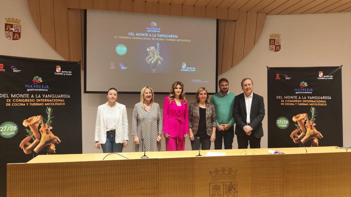 Presentación del XI Congreso de Cocina y Turismo Micológico 'Soria Gastronómica' .
