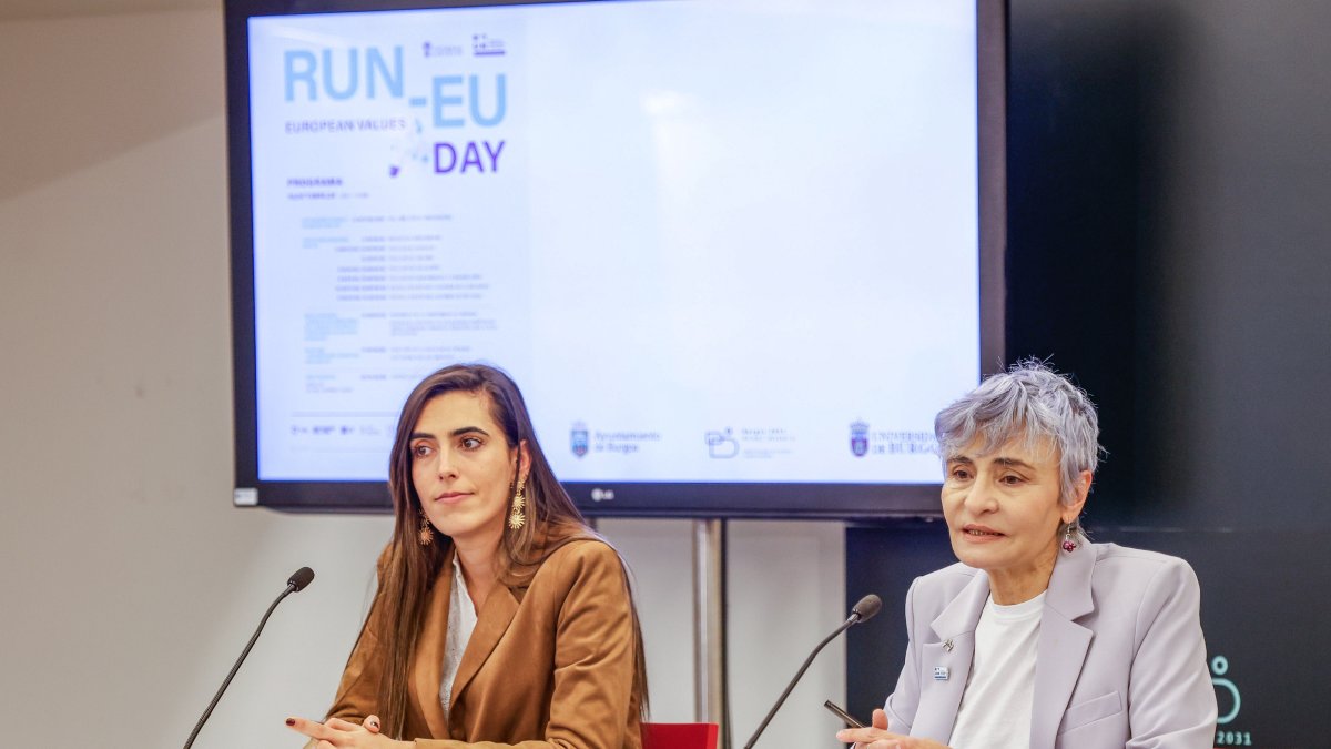 Ballesteros y Greca Dufranc durante la rueda de prensa.