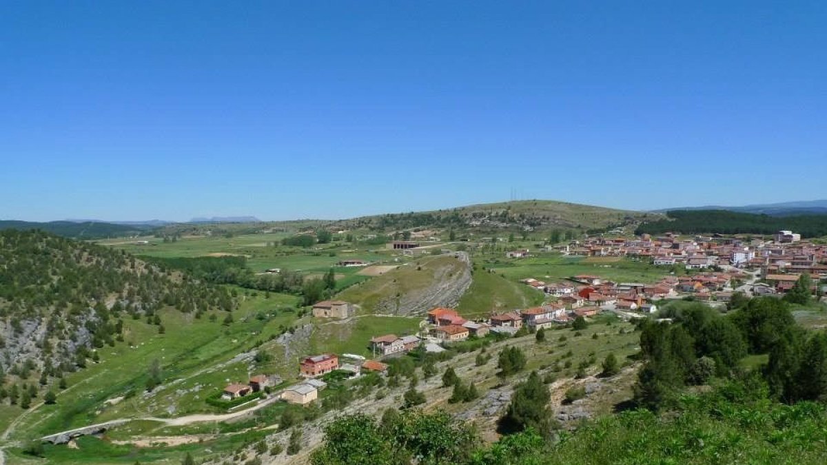 Vista general de la localidad.