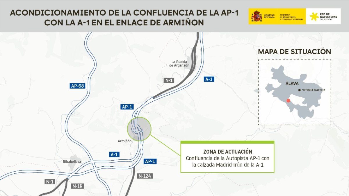 Imagen de la zona de actuación.