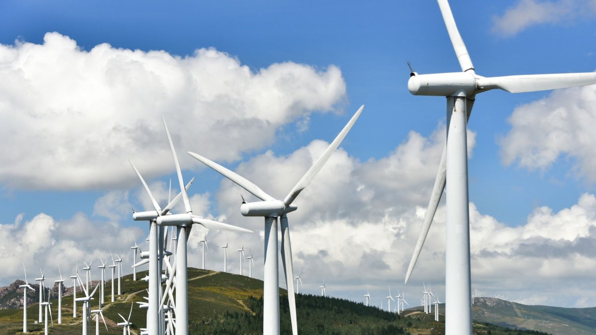 Parque eólico.- Archivo.