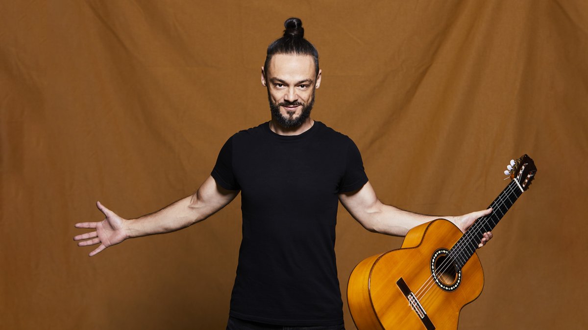 Imagen del guitarrista Diego Guerrero.