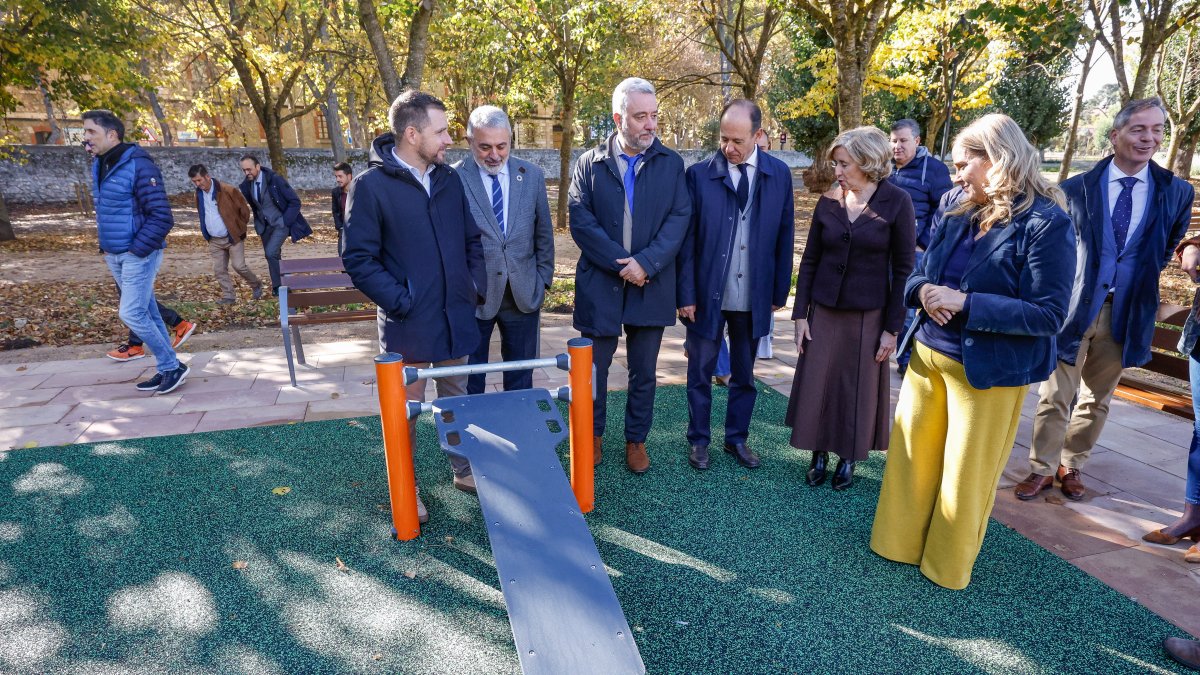 Inauguración del nuevo parque de El Parral.