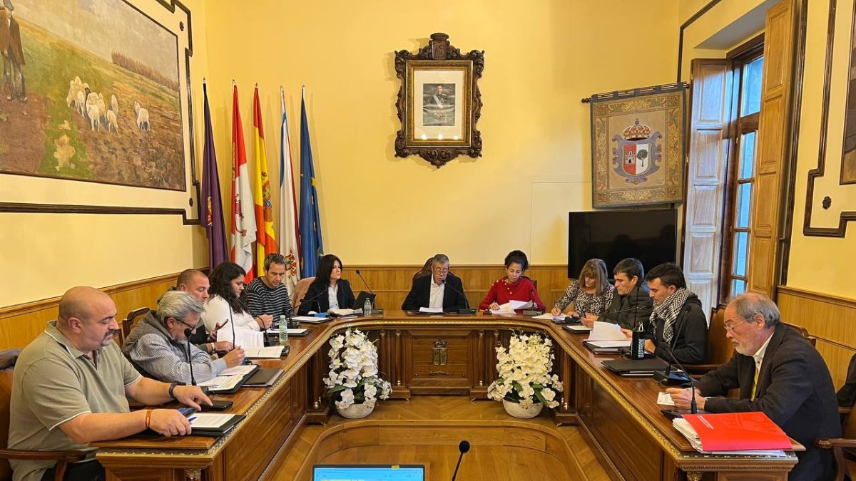 Imagen del Pleno de aprobación de los presupuestos.