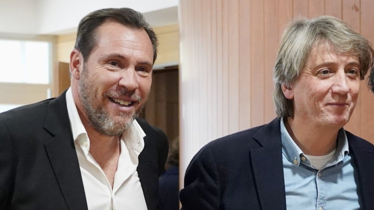 Óscar Puente y Carlos Martínez, en una imagen de archivo.